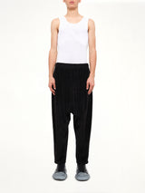 Bubblegum Inflated Track Pants in Black