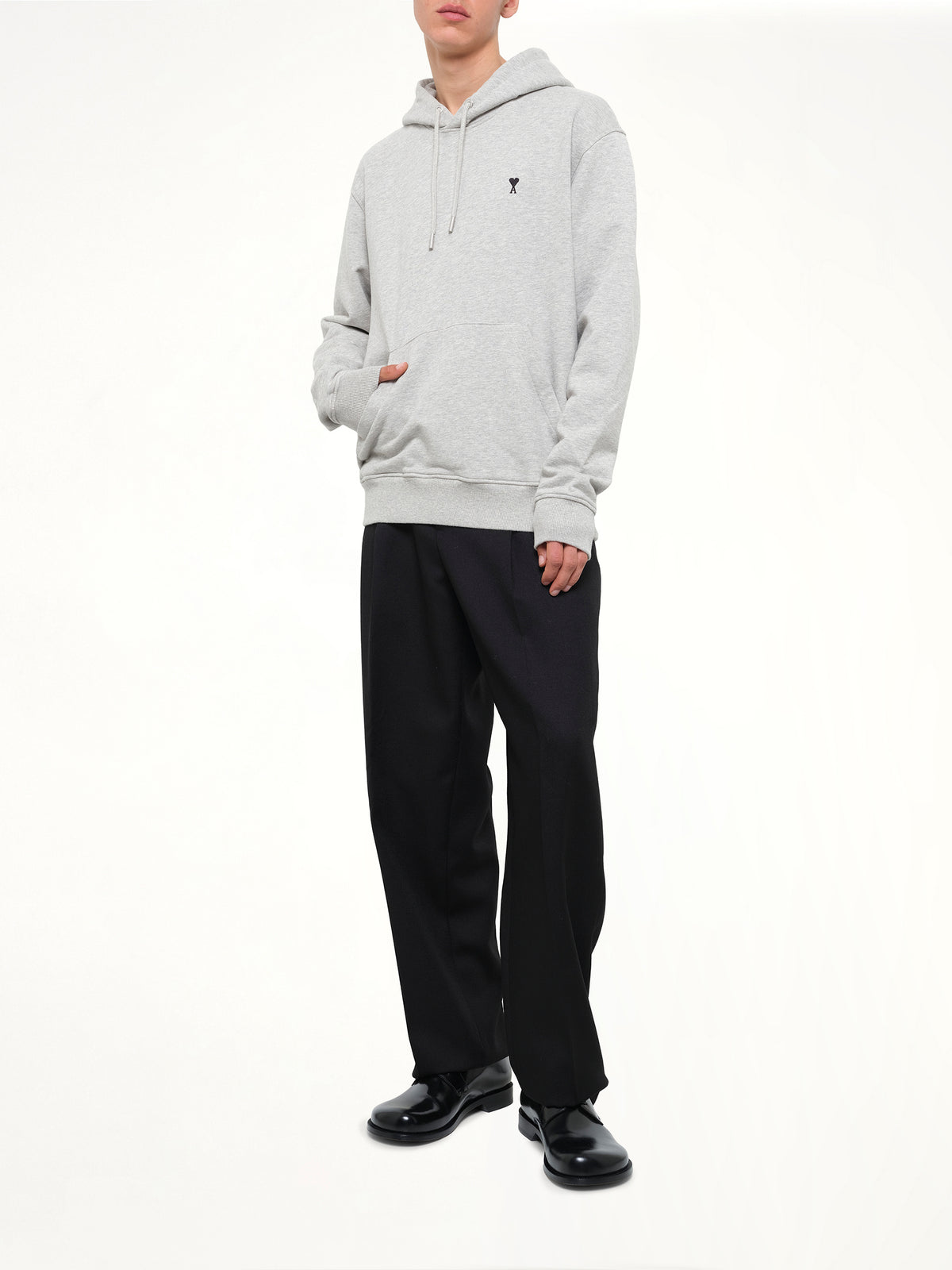 Ami De Coeur Hoodie in Grey