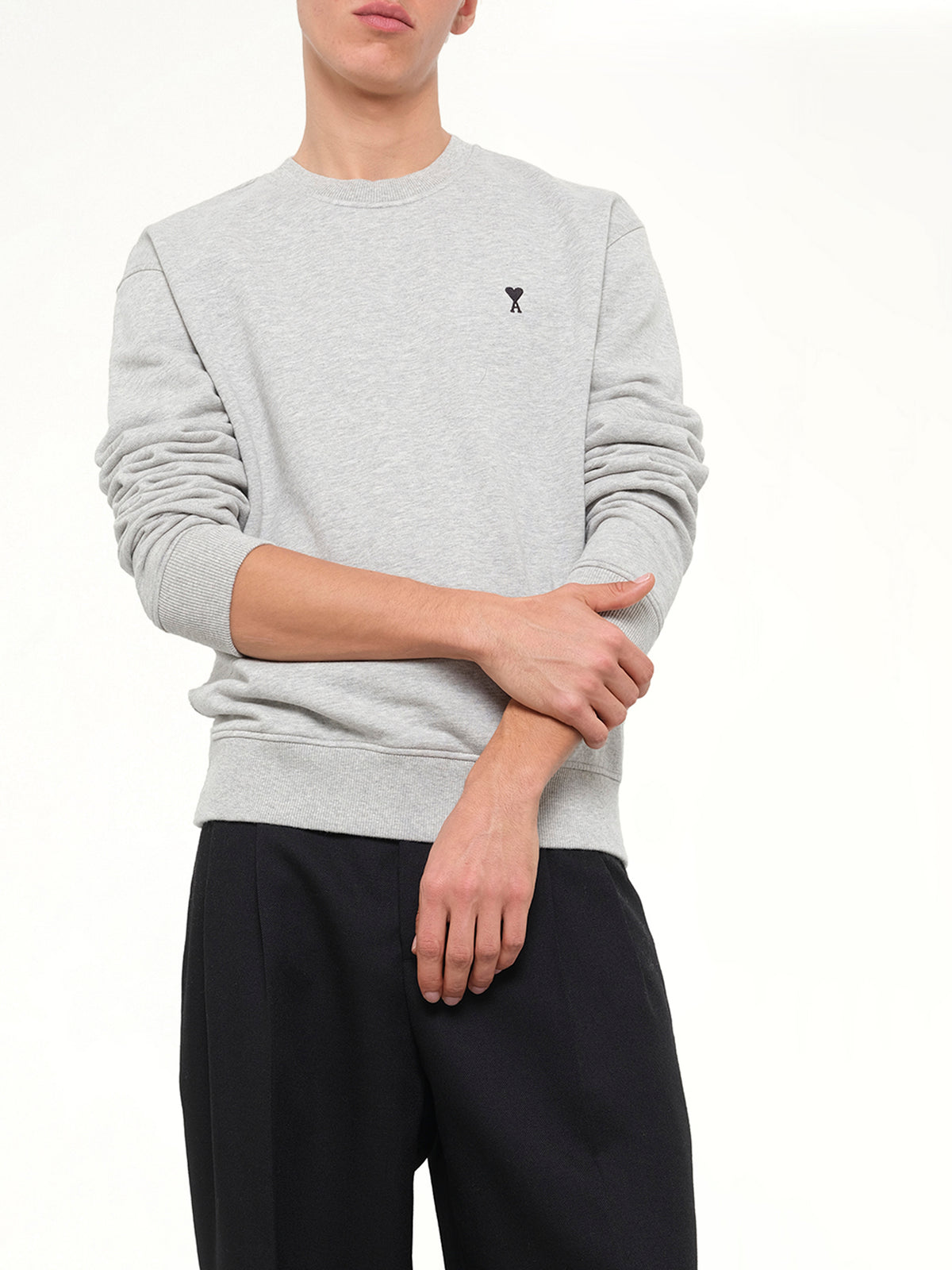 Ami De Coeur Sweatshirt in Grey