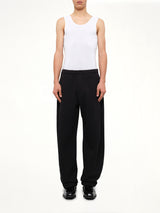 Cotton Jersey Pants in Black