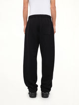 Cotton Jersey Pants in Black