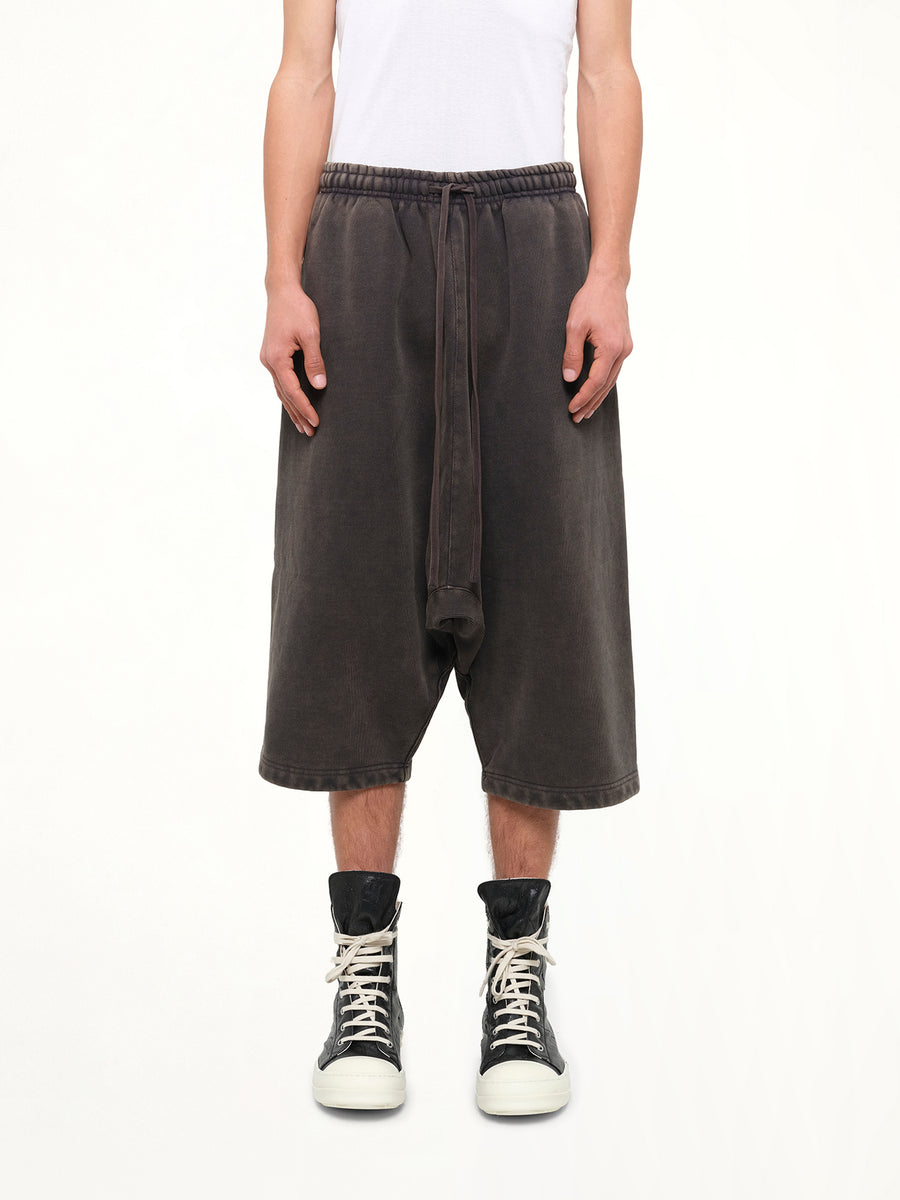 Drop Short in Washed Black