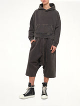 Drop Short in Washed Black