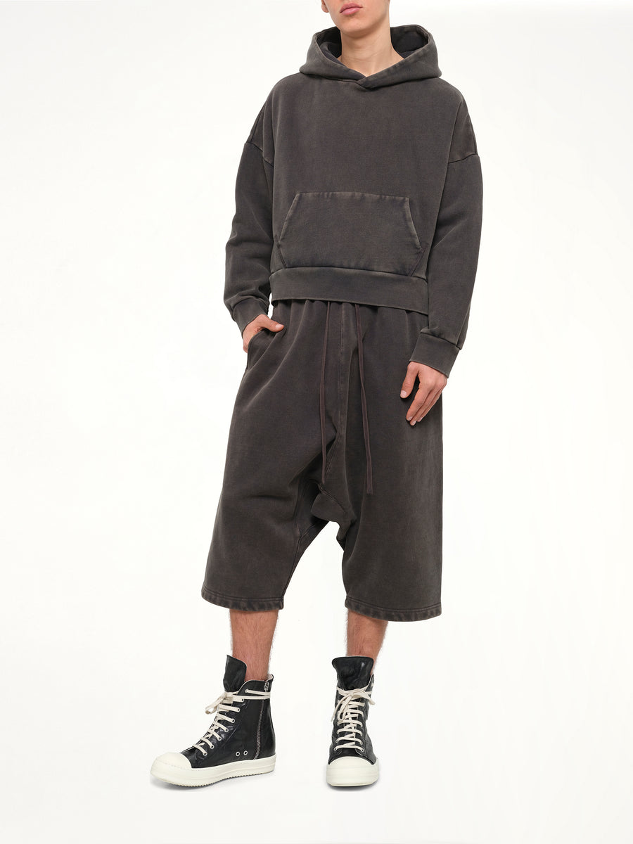 Drop Short in Washed Black
