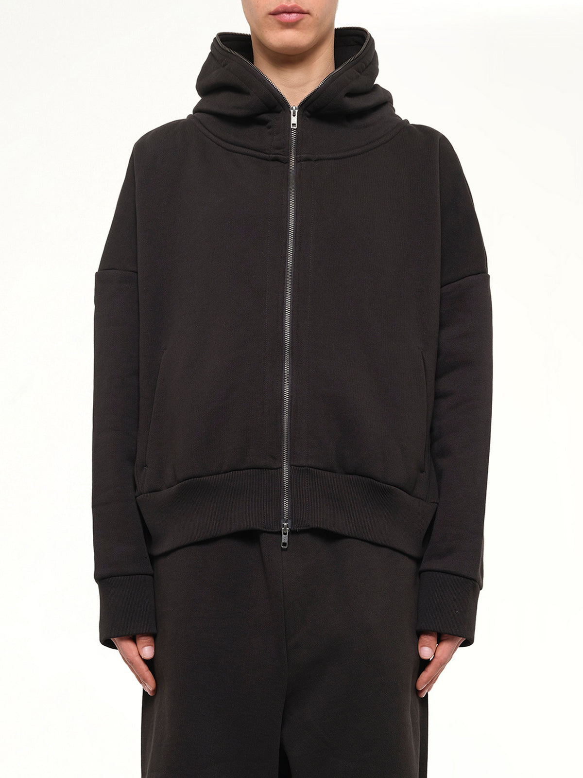 Eternal Zip Hoodie in Black