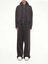 Eternal Zip Hoodie in Washed Black