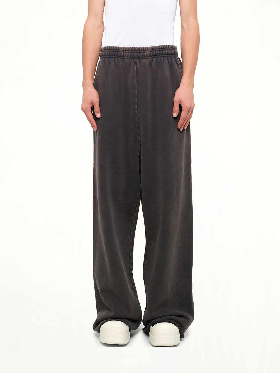 Full Sweatpant in Washed Black
