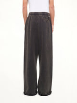 Full Sweatpant in Washed Black