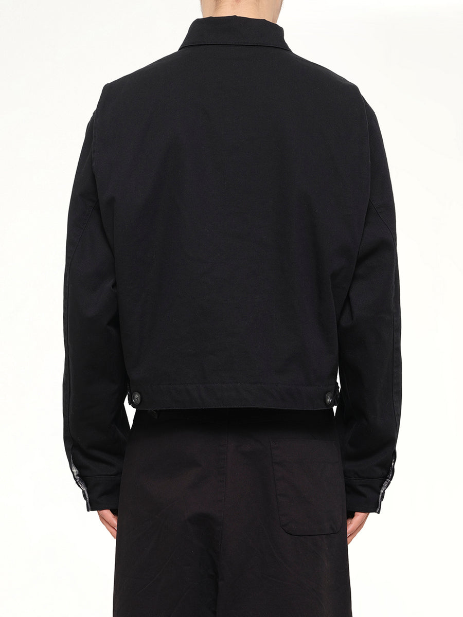 Hatch Jacket Cotton in Black