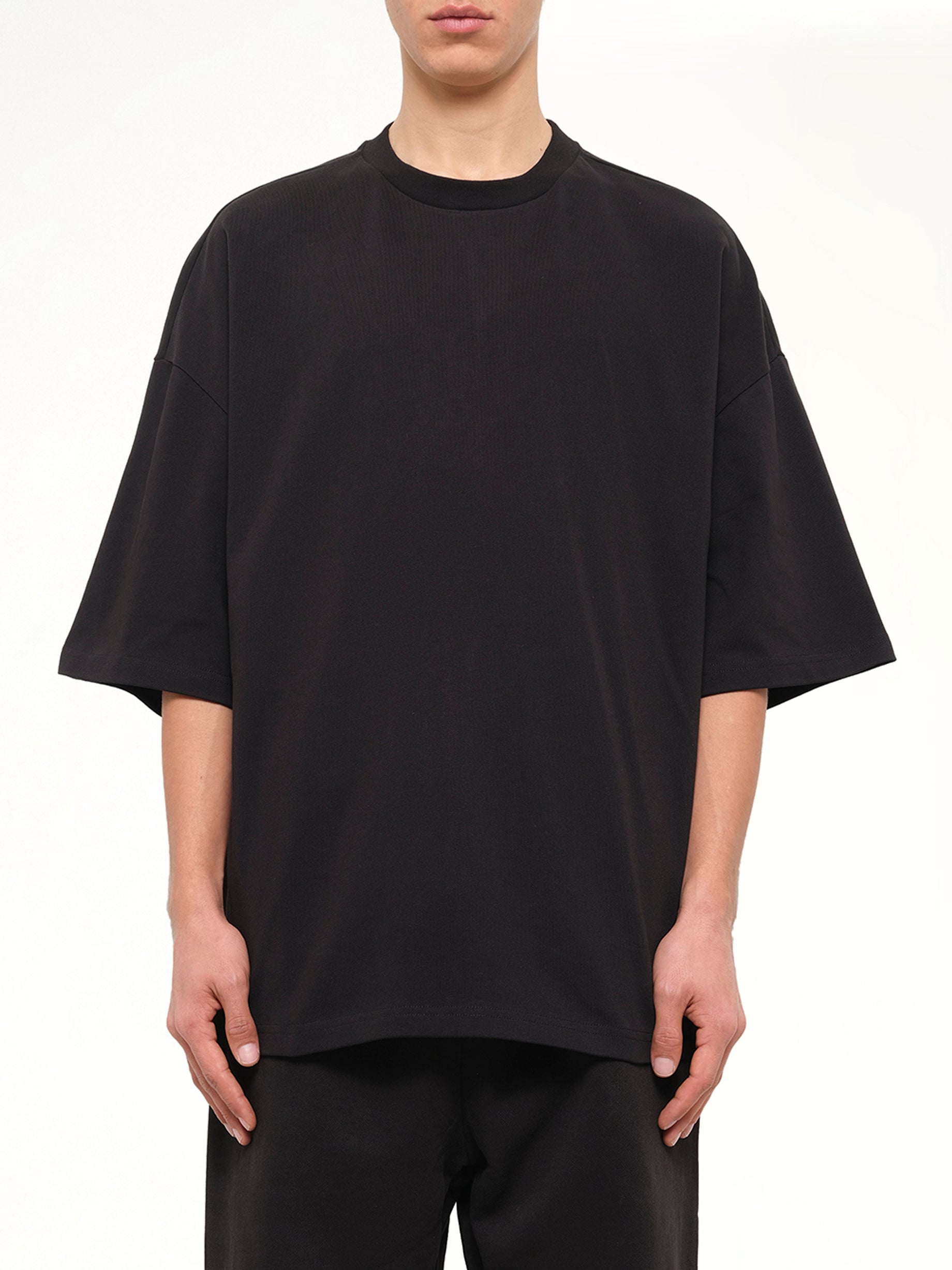Heavy Boxy T-Shirt in Black