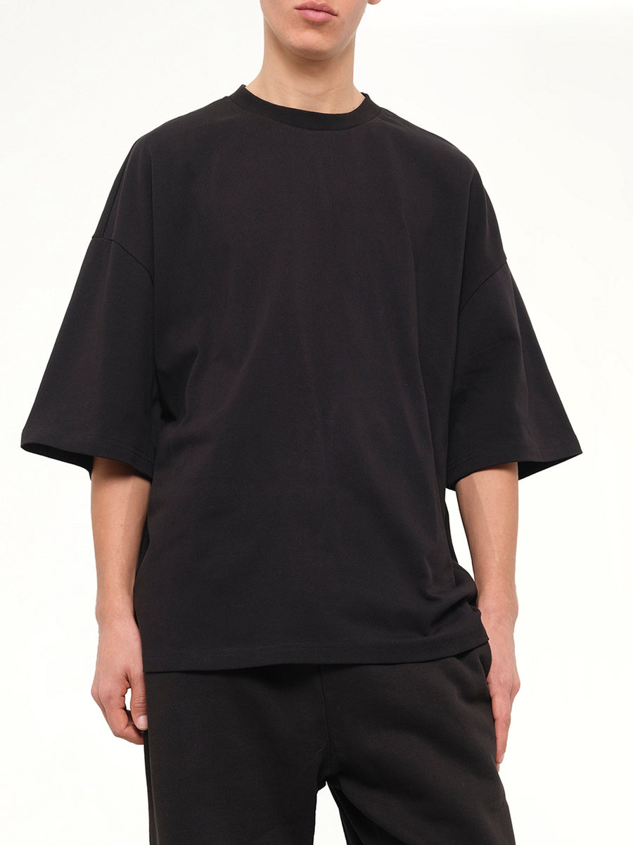 Heavy Boxy T-Shirt in Black