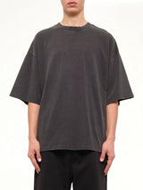 Heavy Boxy T-Shirt in Washed Black