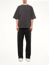 Heavy Boxy T-Shirt in Washed Black