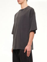 Heavy Boxy T-Shirt in Washed Black
