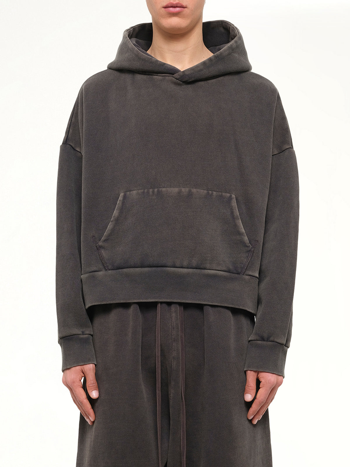 Heavy Hood in Washed Black