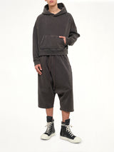 Heavy Hood in Washed Black