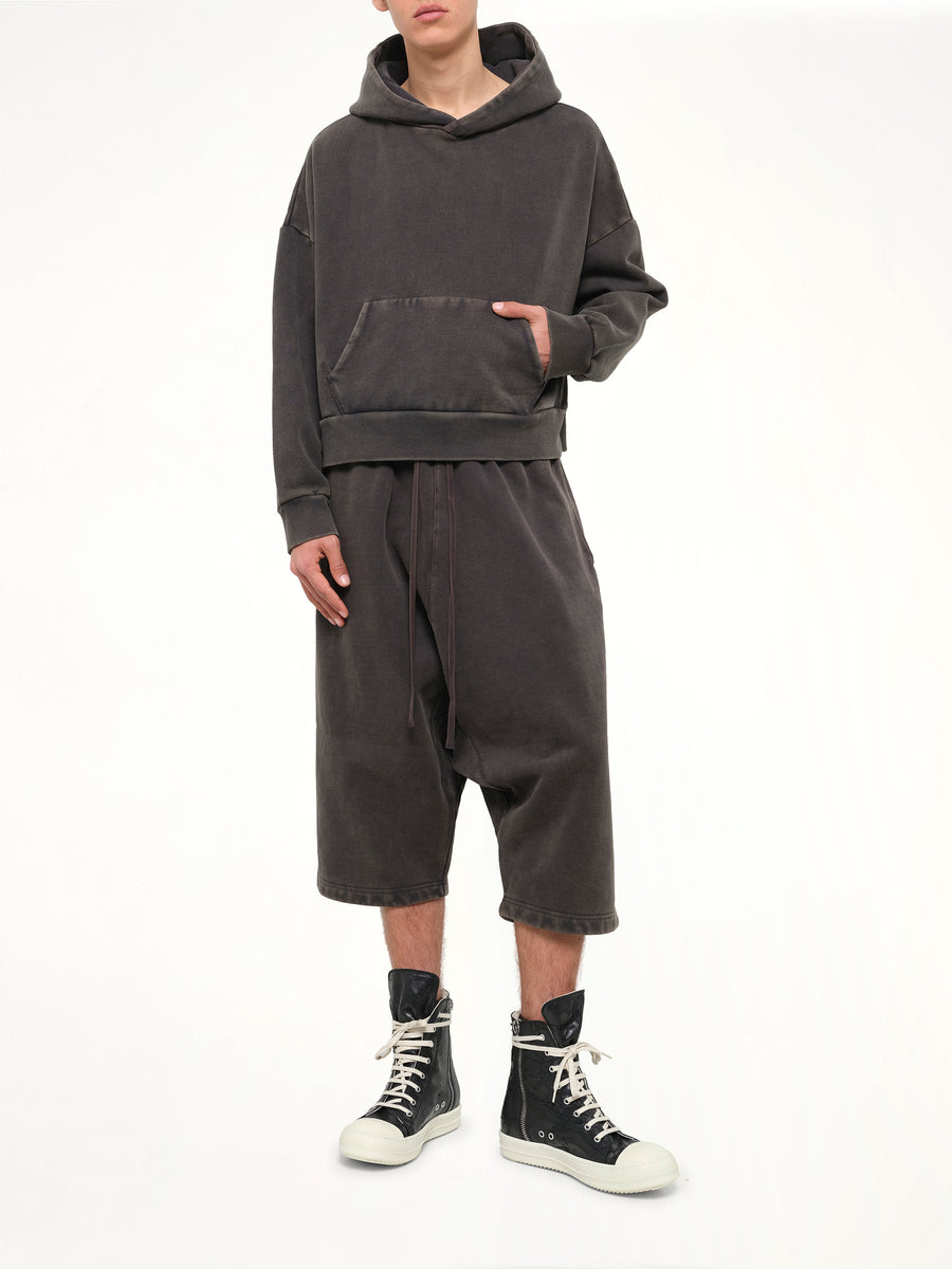 Heavy Hood in Washed Black