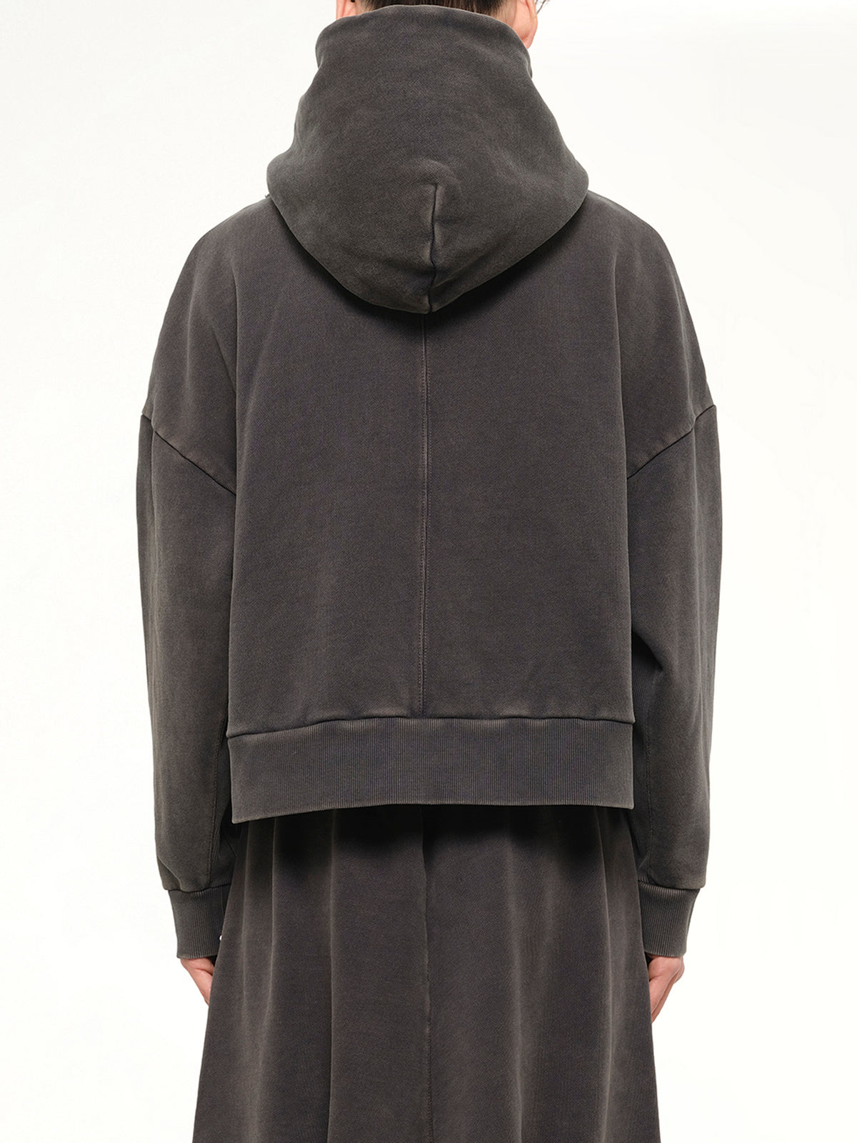 Heavy Hood in Washed Black