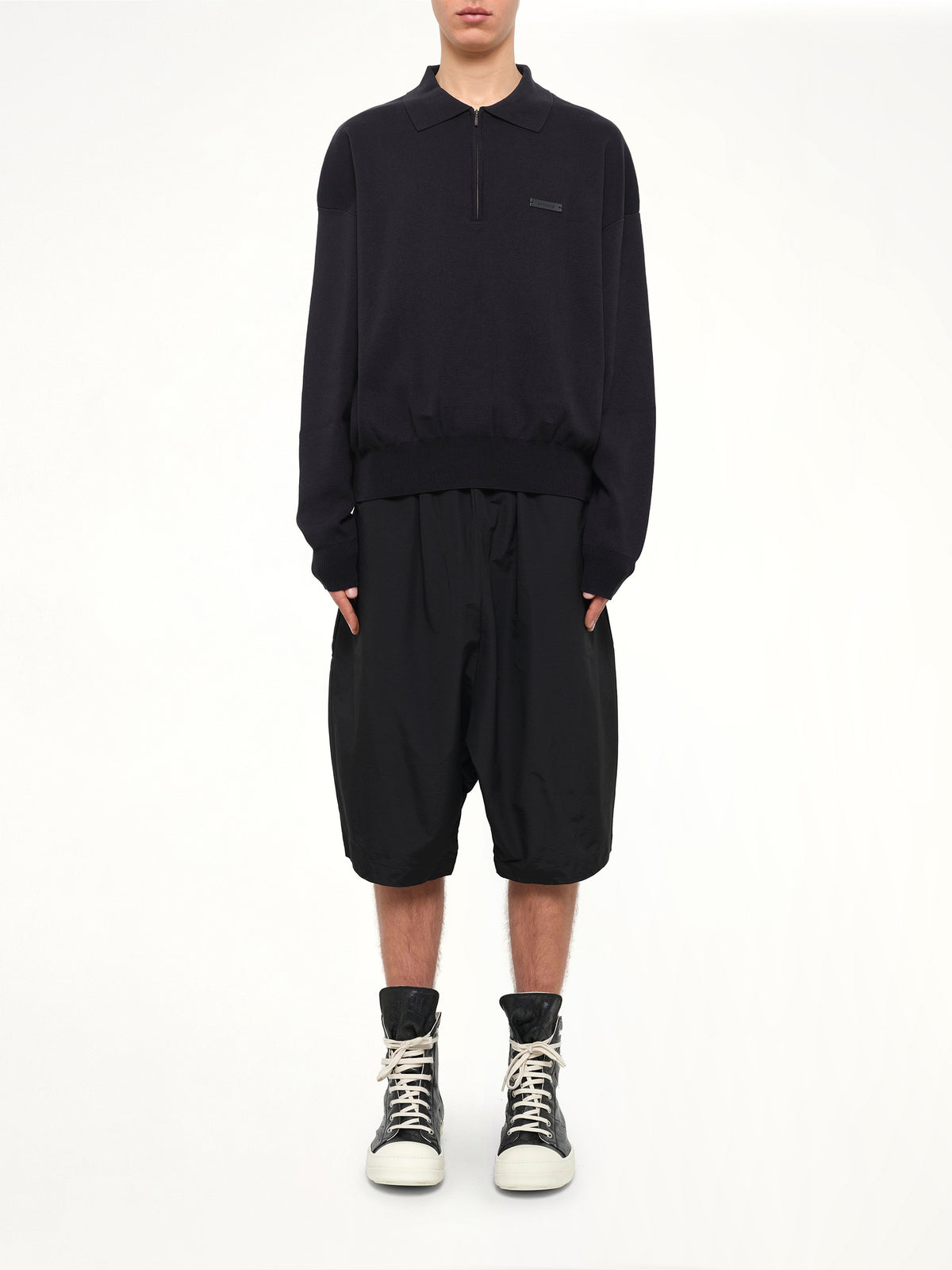 LS Club Polo in Black