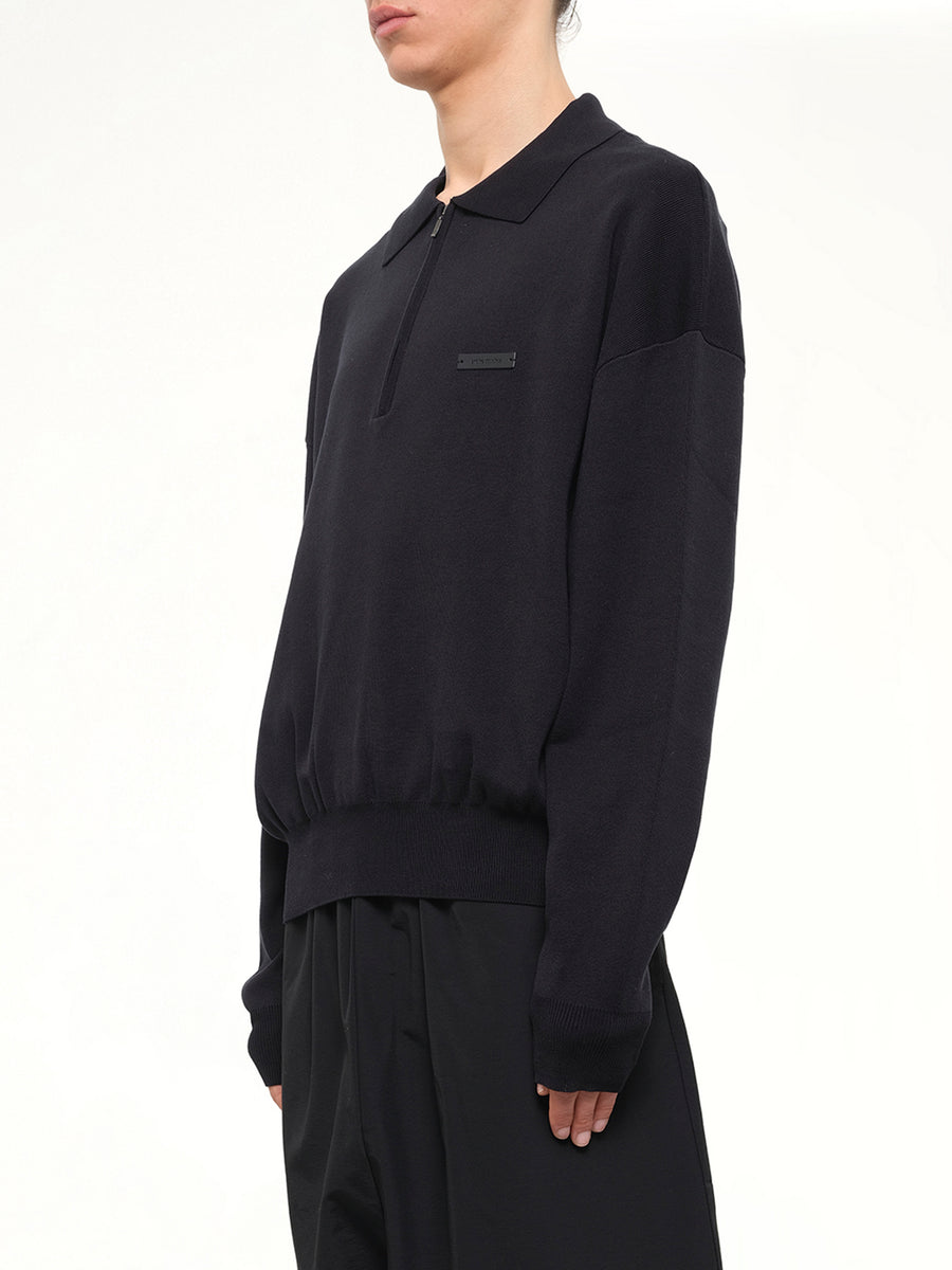 LS Club Polo in Black