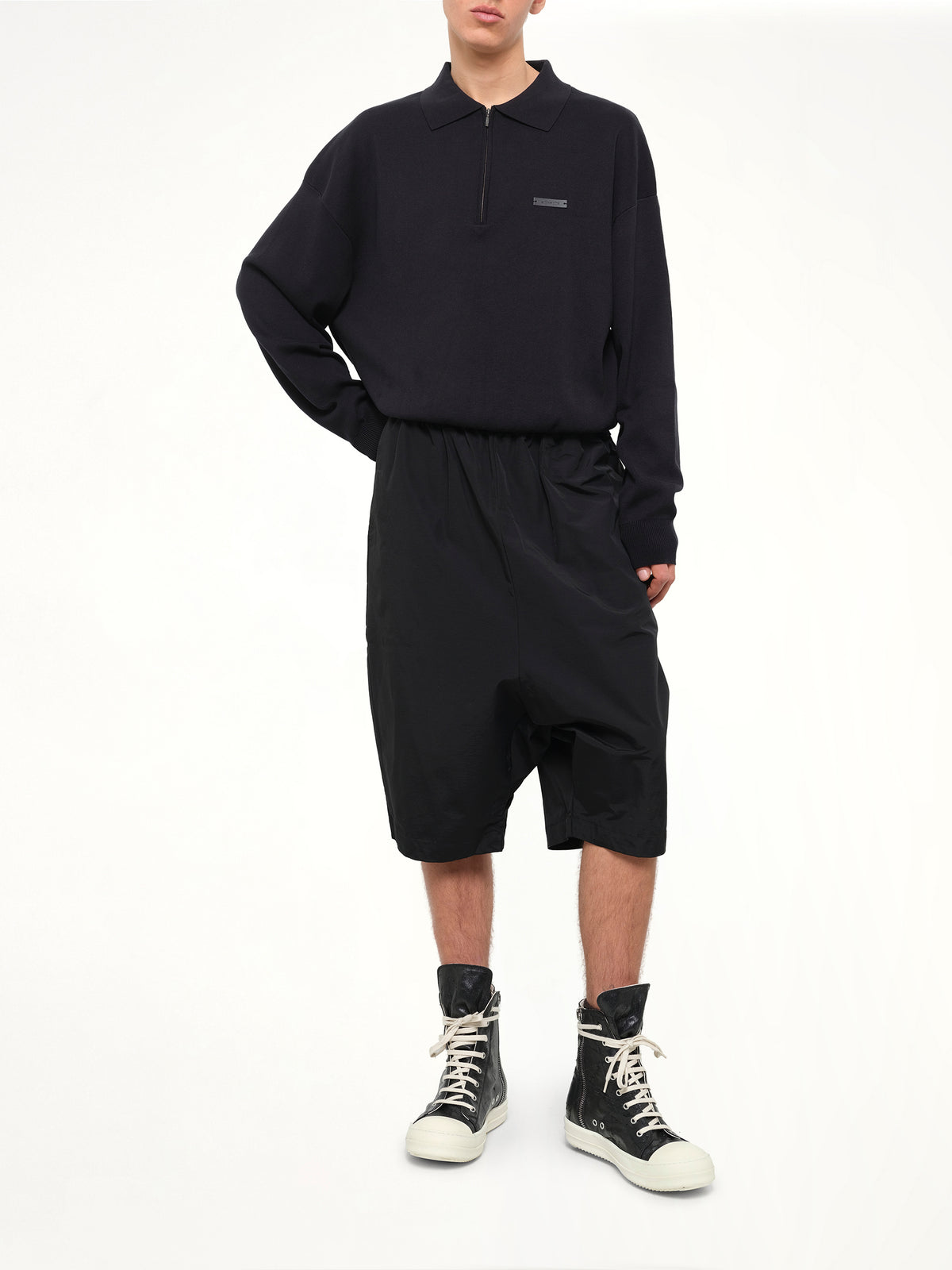 LS Club Polo in Black