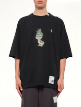 Leon Printed T-Shirt in Black