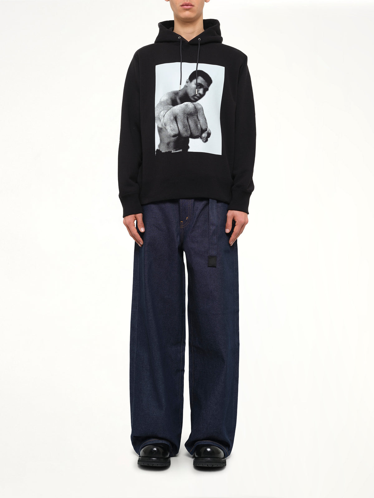 Muhammad Ali Hoodie in Black