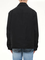 Padded Ami De Coeur Overshirt in Black