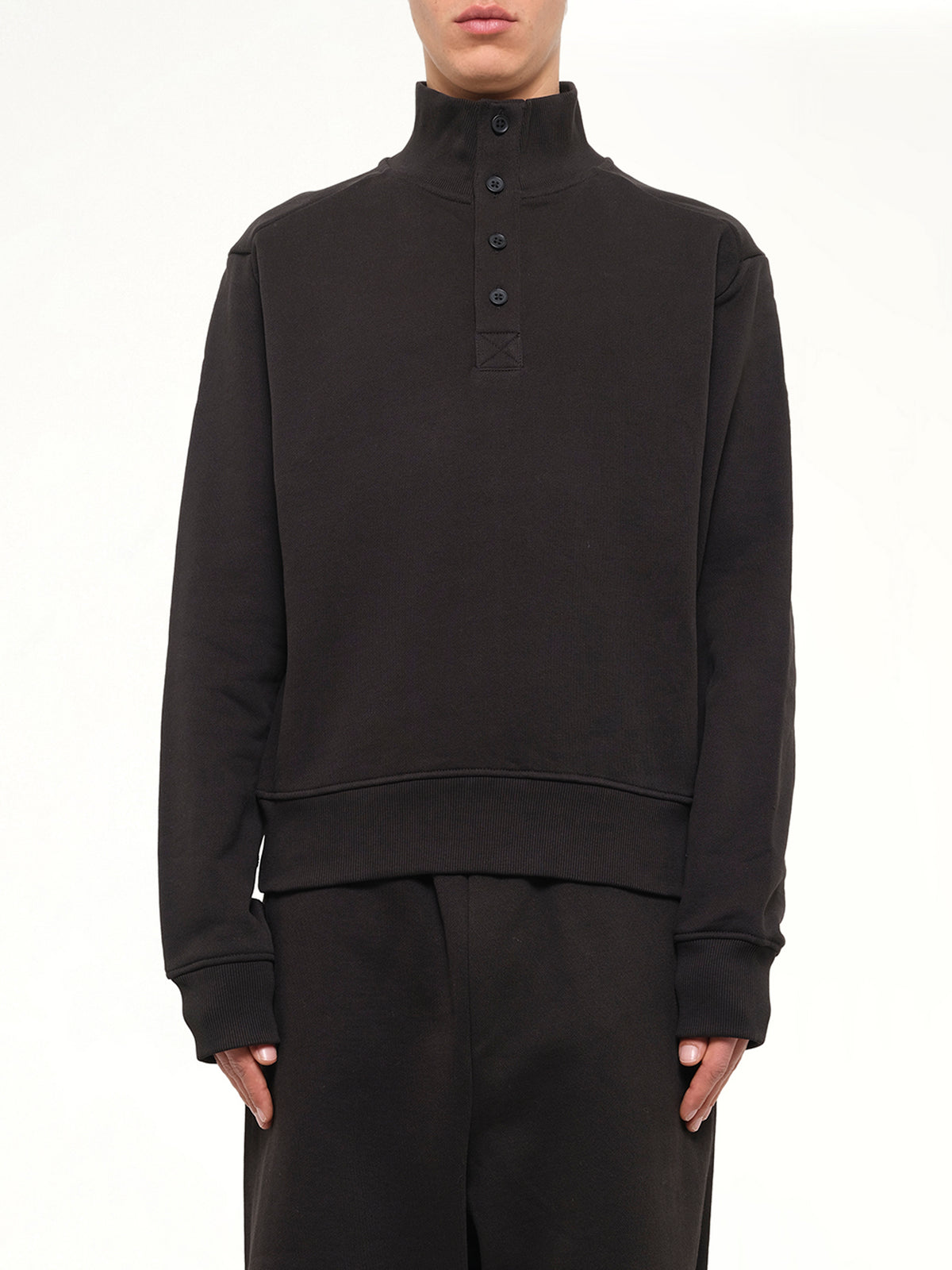 Port Pullover in Black