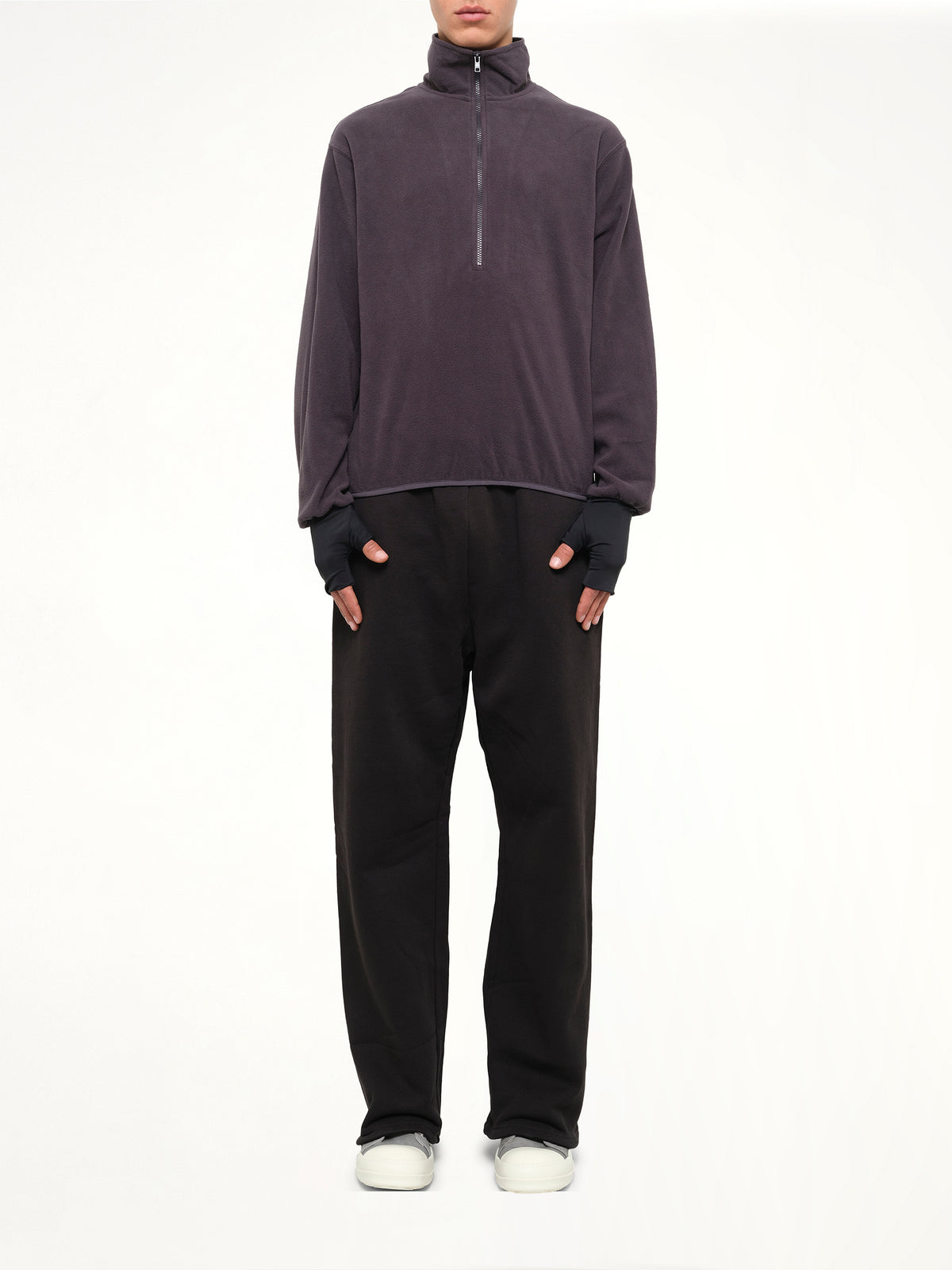 Shell Fleece in Black