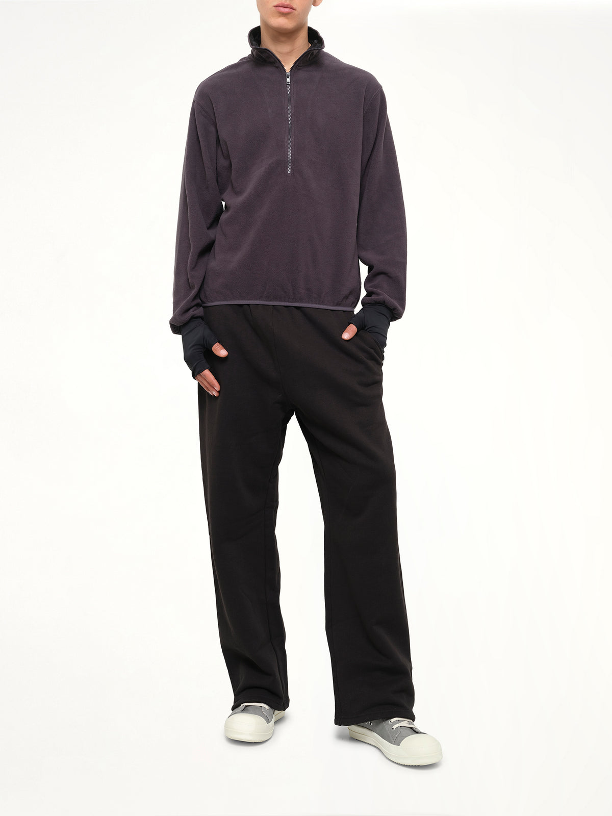 Shell Fleece in Black