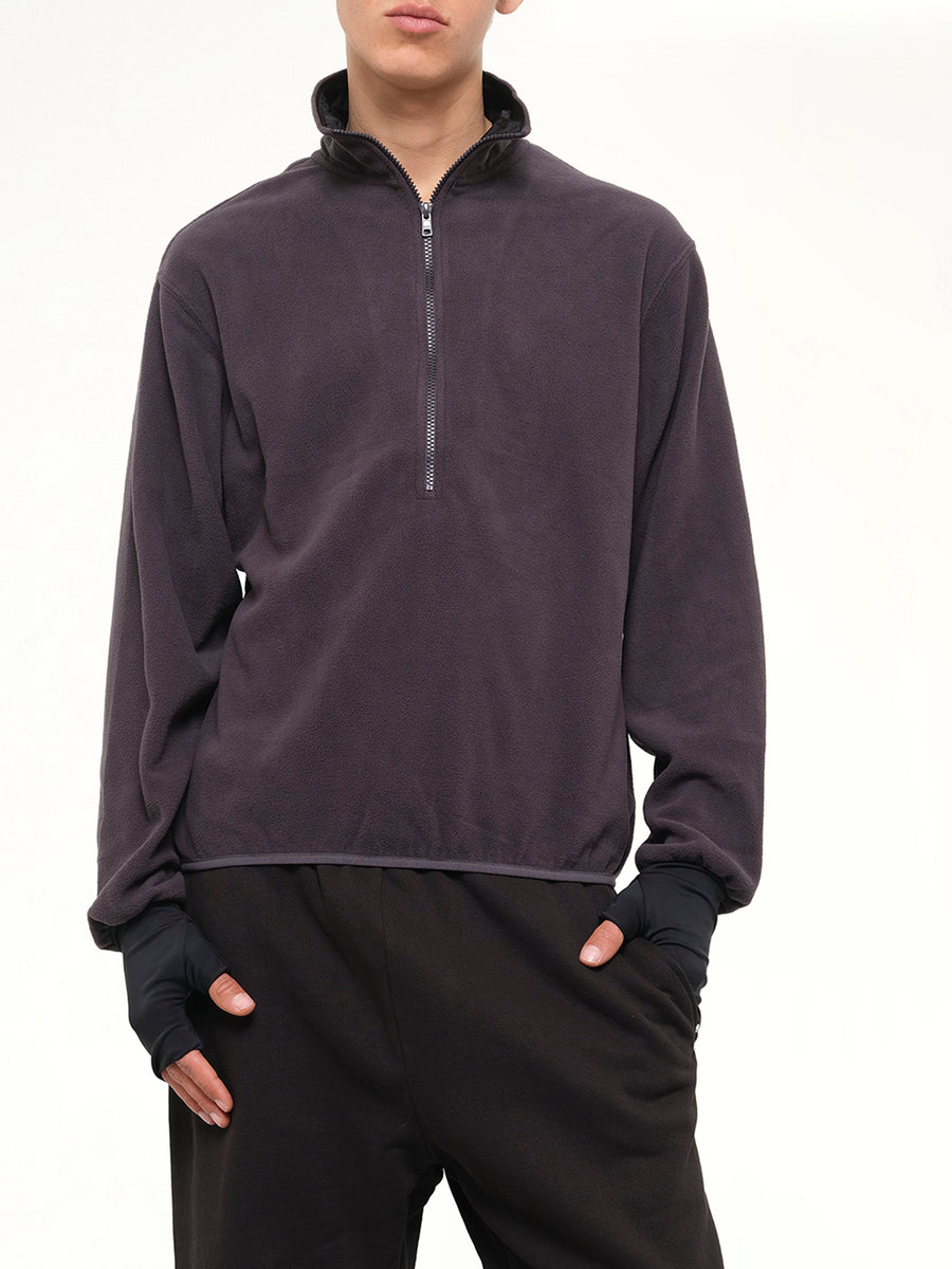 Shell Fleece in Black