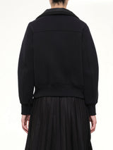 Sponge Sweat Blouson in Black