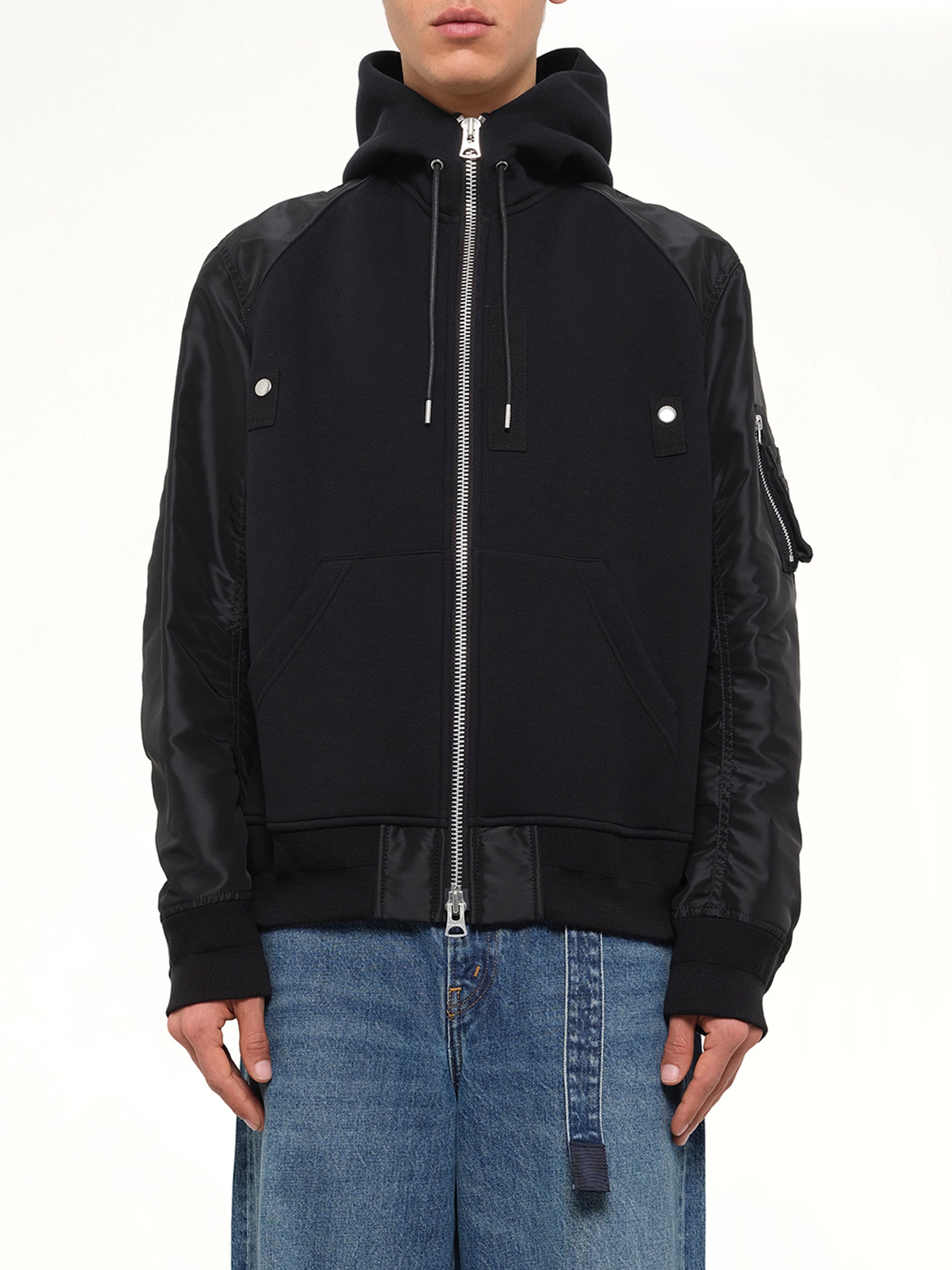 Sponge Sweat Hoodie in Black