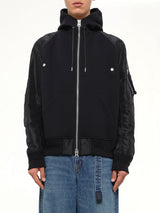 Sponge Sweat Hoodie in Black