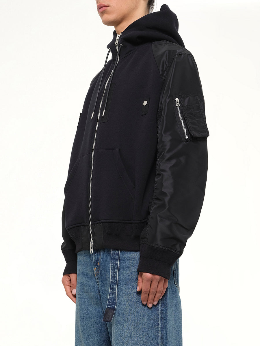 Sponge Sweat Hoodie in Black