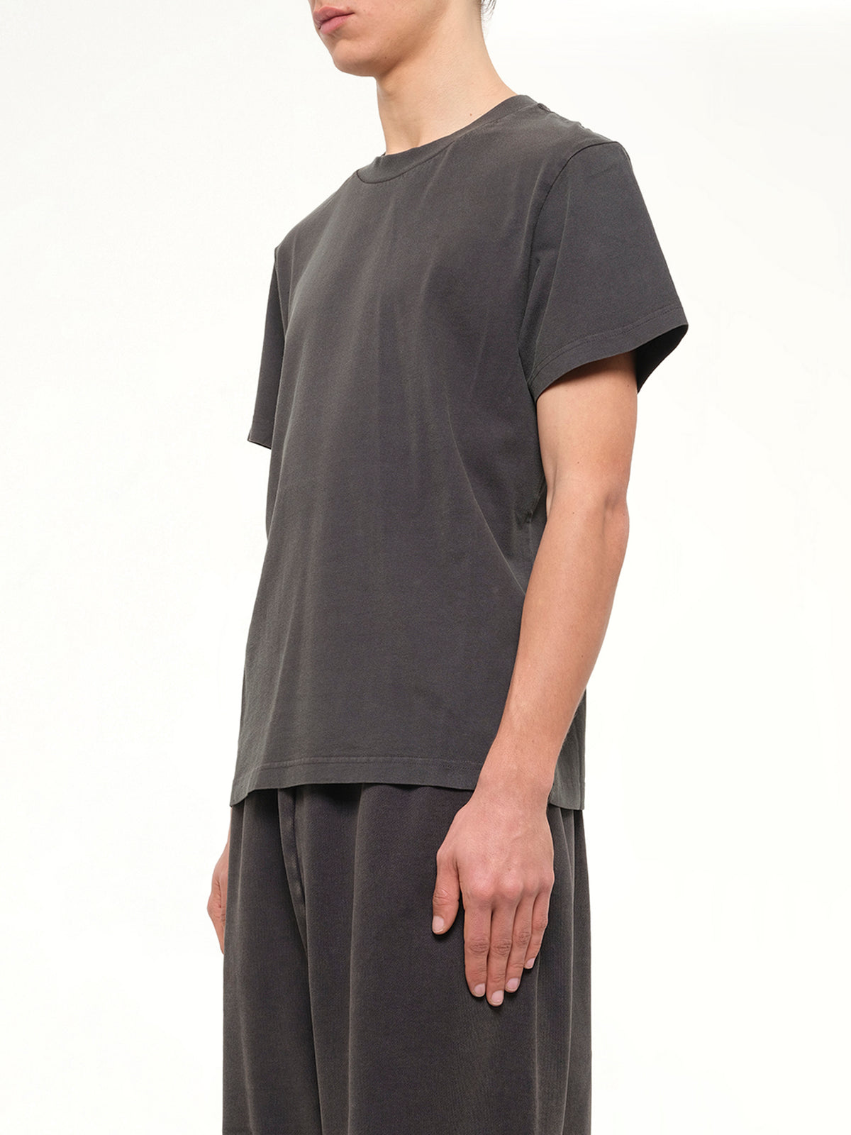 Standard T-Shirt in Washed Black