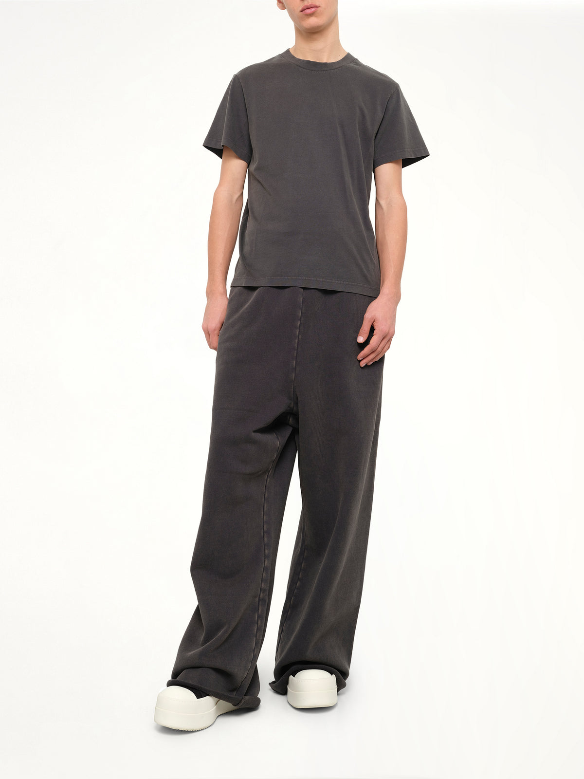 Standard T-Shirt in Washed Black