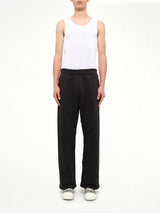 Straight Leg Sweatpant in Black