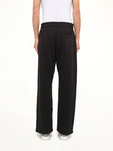 Straight Leg Sweatpant in Black