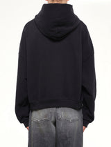 Wald Logo Hoodie in Black