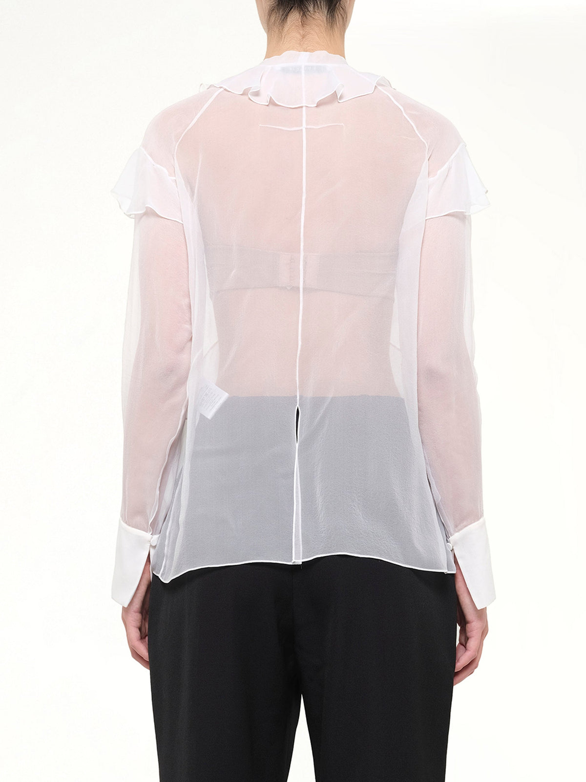 Long Sleeve Top in White
