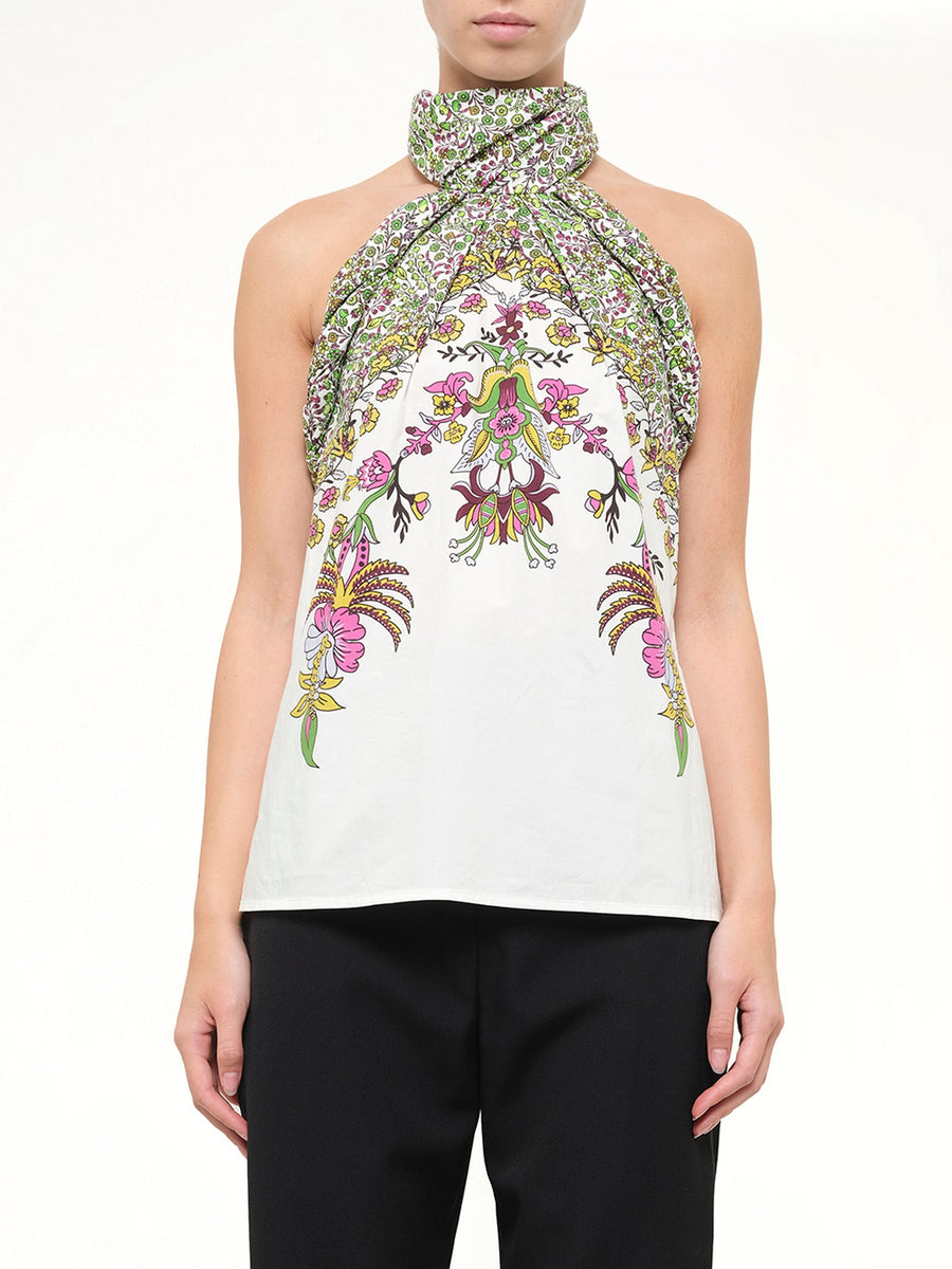 Podium L15 Twisted Top in White