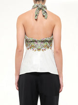 Podium L15 Twisted Top in White