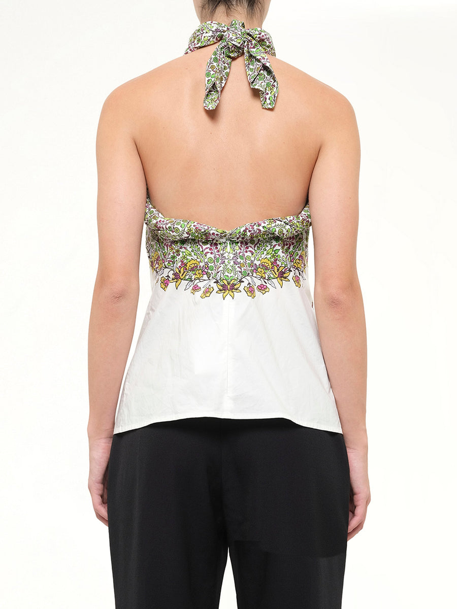 Podium L15 Twisted Top in White