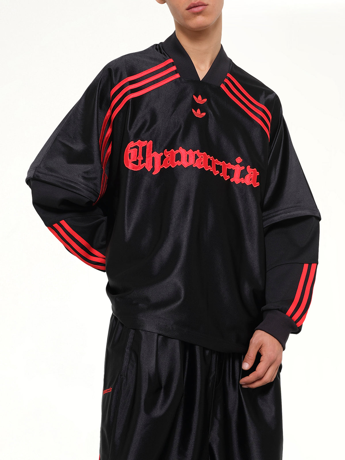 Adidas x Chavarria Dazzle LS T-Shirt in Black