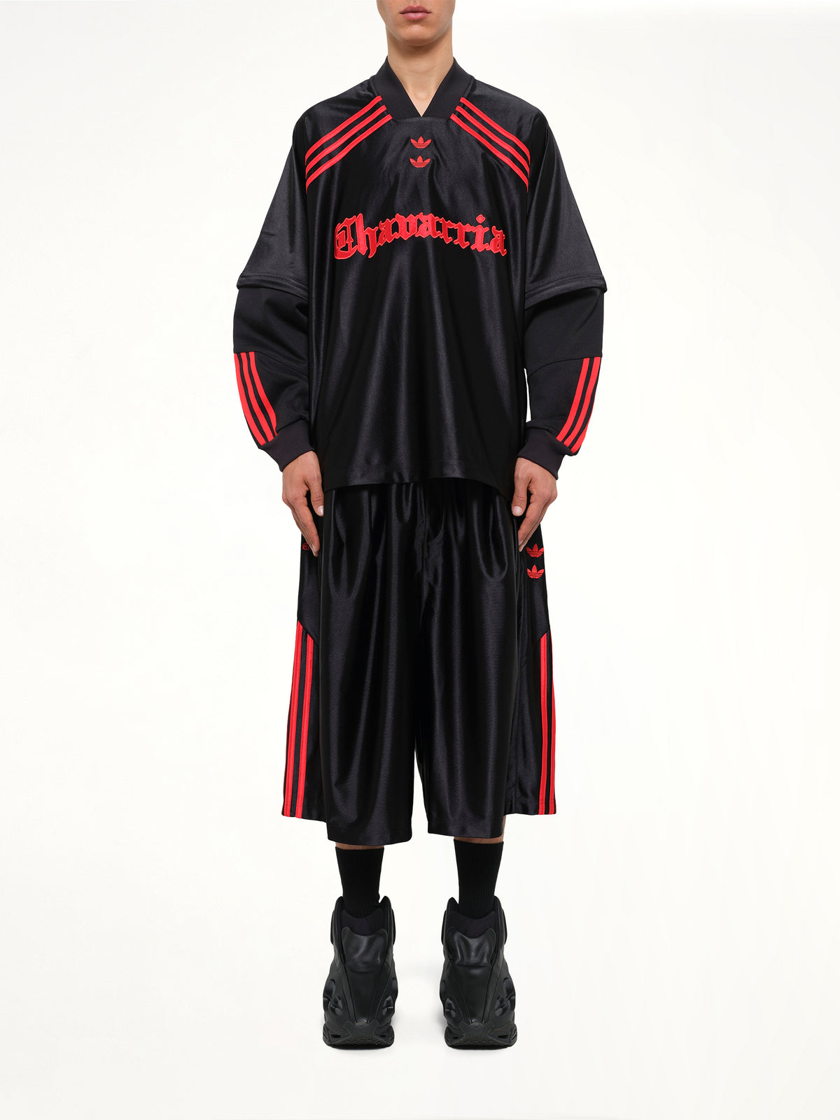 Adidas x Chavarria Dazzle LS T-Shirt in Black