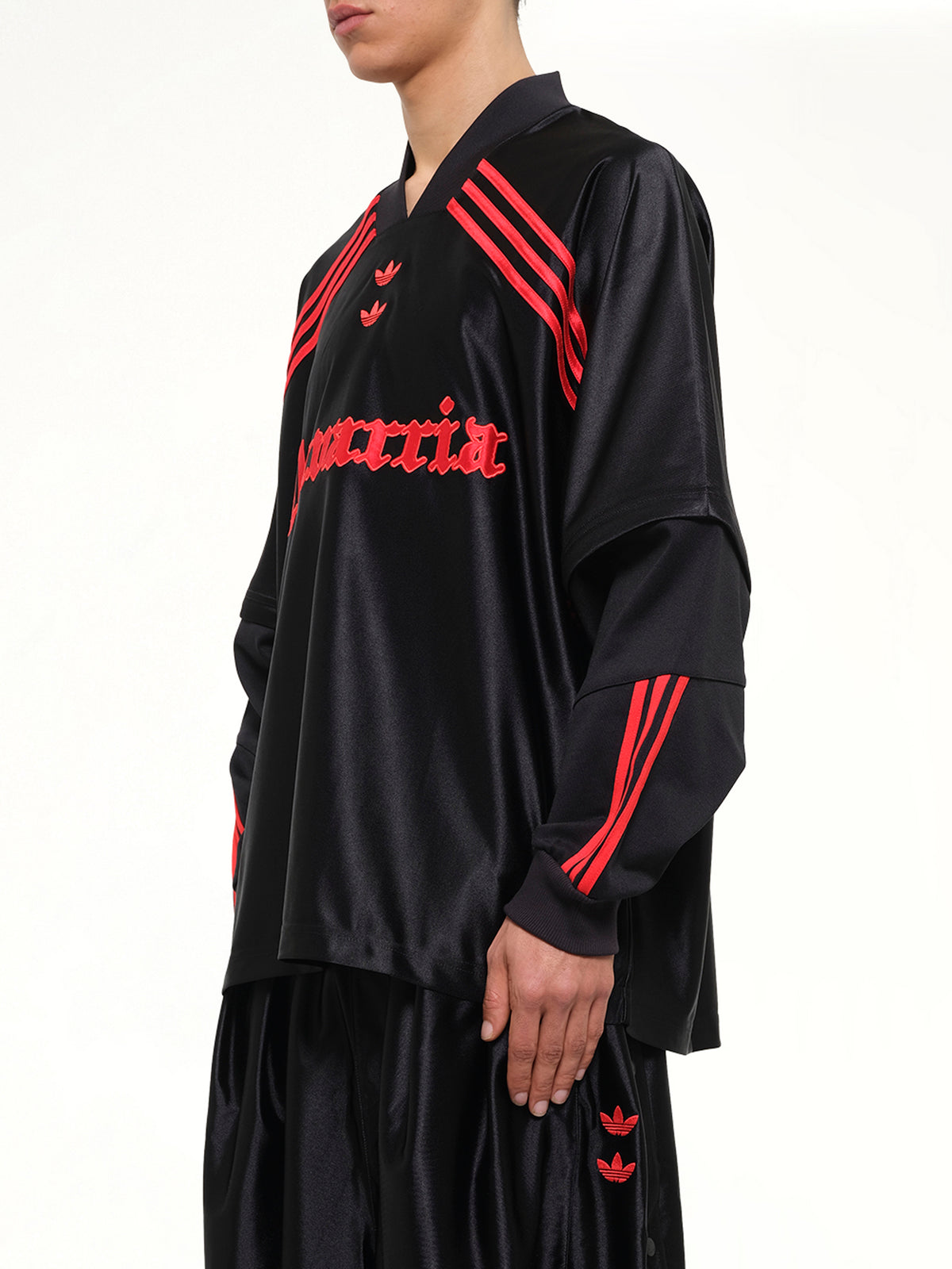 Adidas x Chavarria Dazzle LS T-Shirt in Black