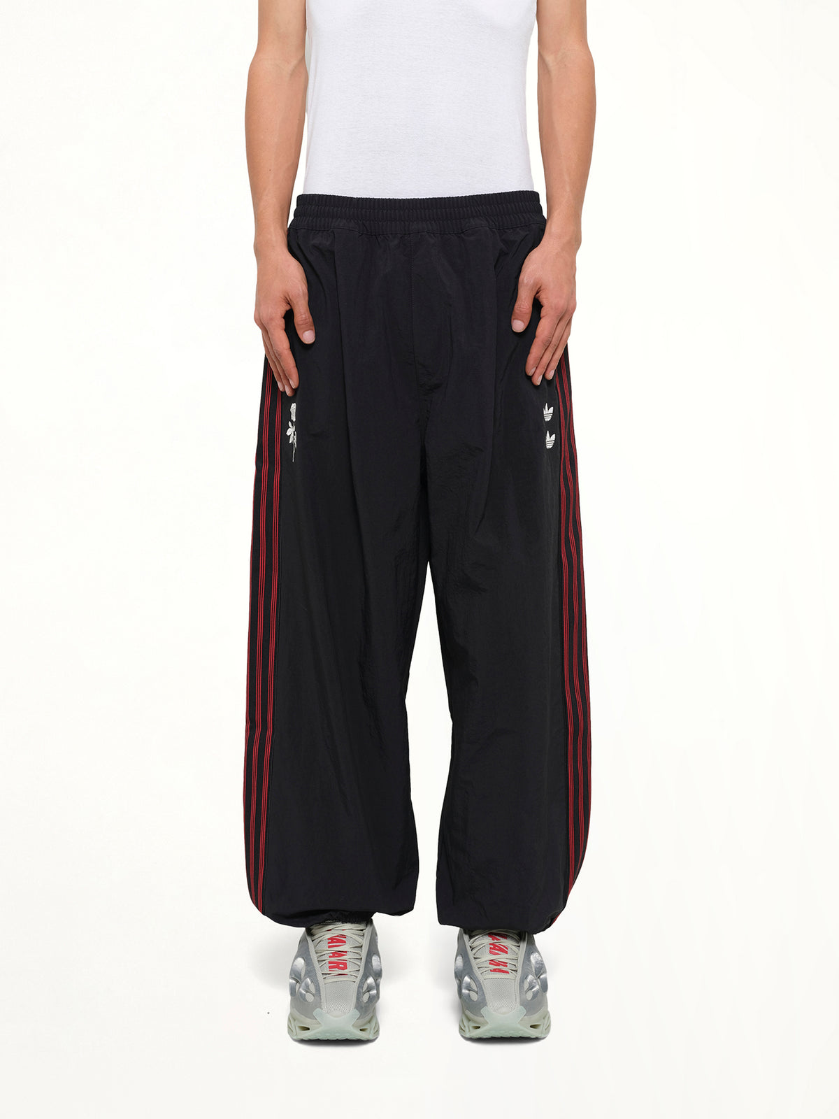 Adidas x Chavarria Woven Track Pant in Black