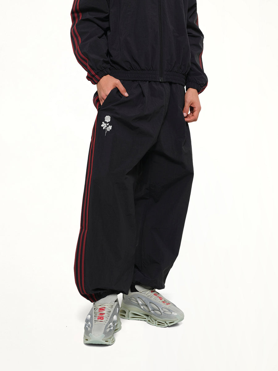 Adidas x Chavarria Woven Track Pant in Black
